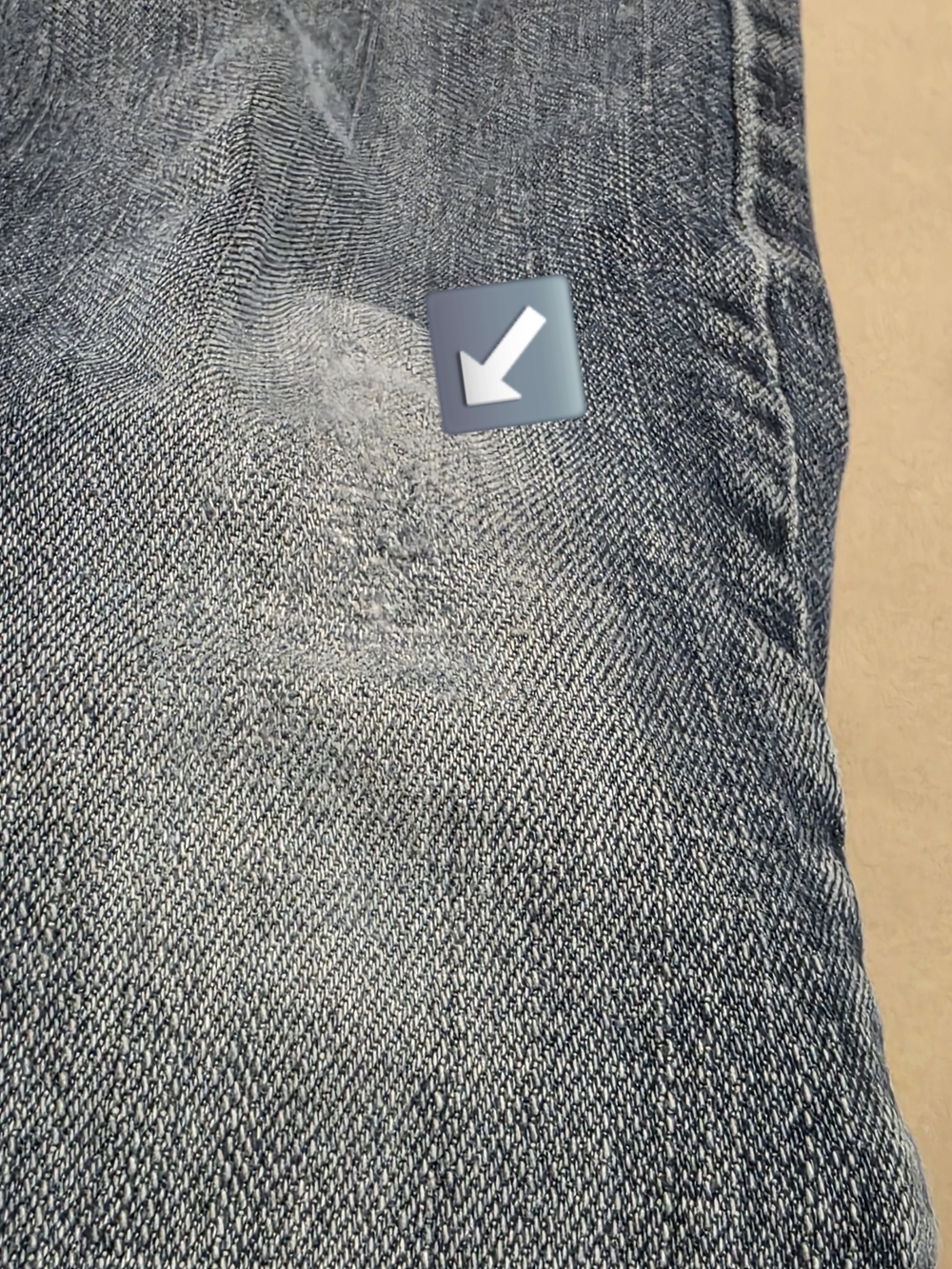 Denizen from Levis Mens 32x34 Slim Straight Fit Jeans Blue Stretch Denim 232 - Picture 6 of 12